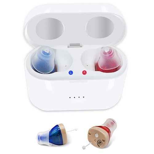 Discreet Digital Hearing Aid Set