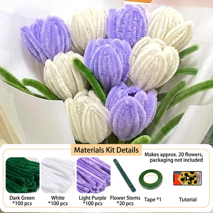 Easy Handmade Faux Flower Crafting Kit