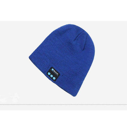 Warm Beanie Hat with Bluetooth Earphones and Mic