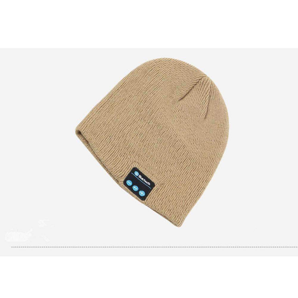 Warm Beanie Hat with Bluetooth Earphones and Mic
