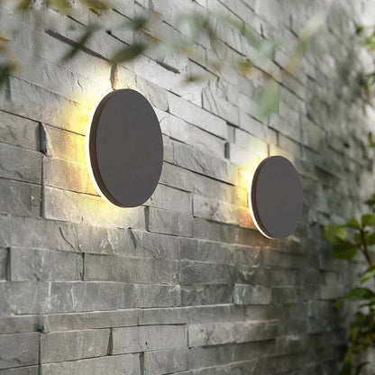 Slim Outdoor LED Wall Light Up Down Exterior Lamp