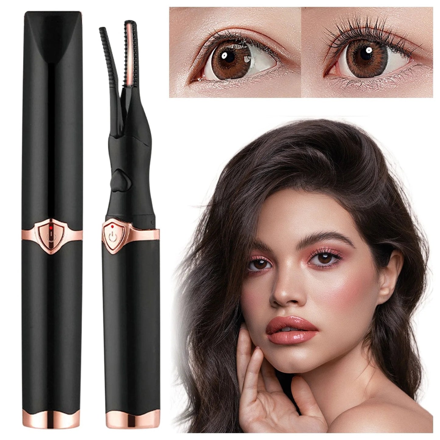 Portable Warm Eyelash Curler Charger - Halri