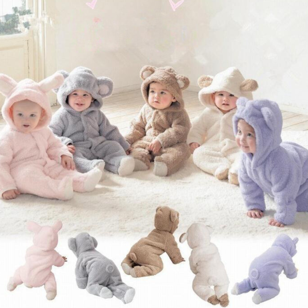 Adorable Infant Bodysuit Bear Print