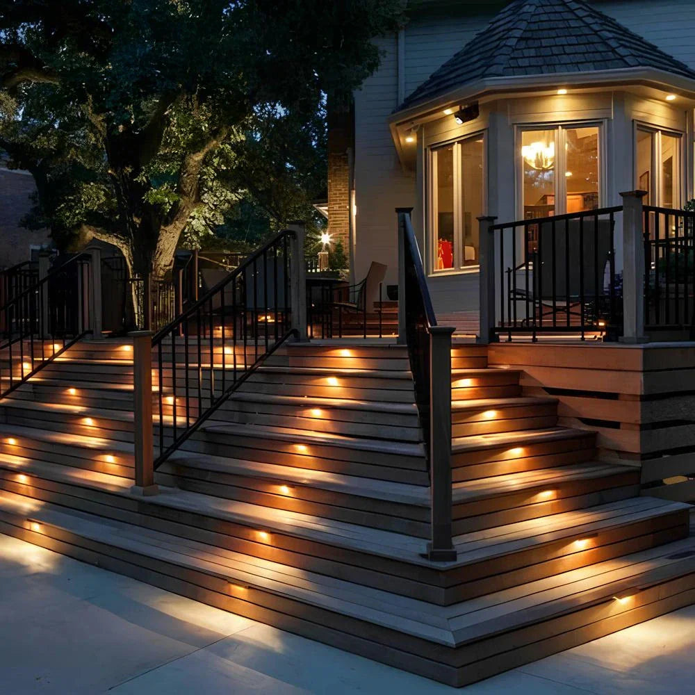 Outdoor Solar Powered Path Lights - Halri