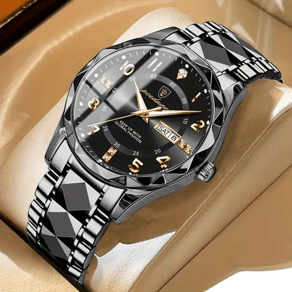 Rugged Waterproof Fitness Watch for Men