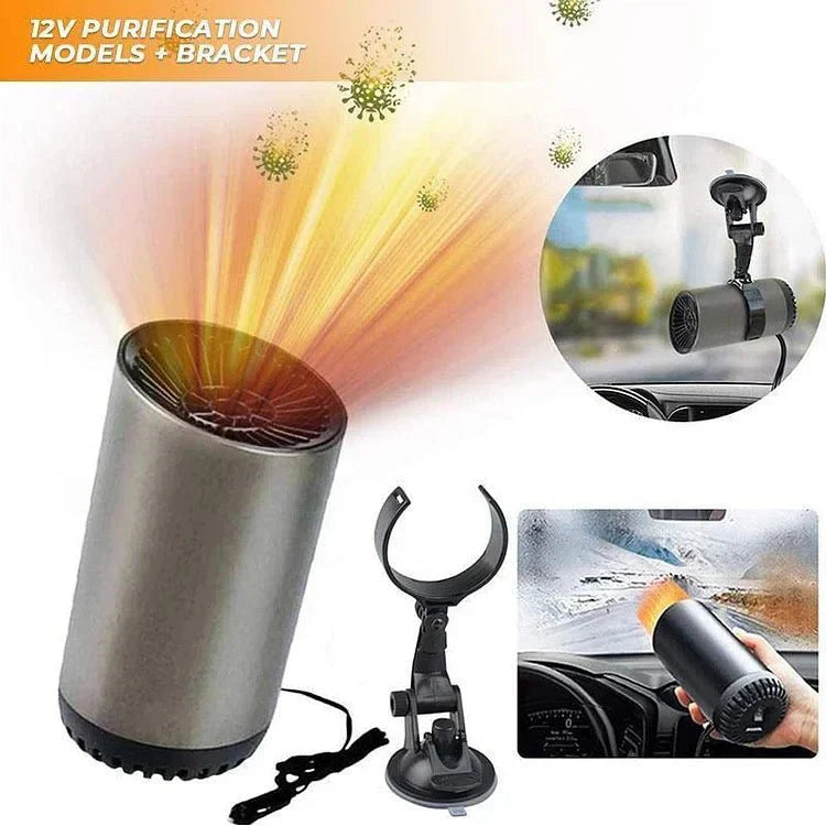 Compact Car Heater with 360° Rotation Fast Heat