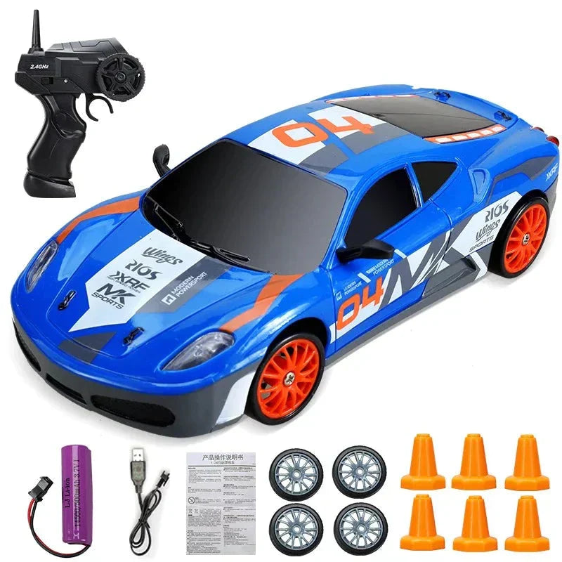 Fast RC Drift Car - Turbo Remote Control Racing Toy
