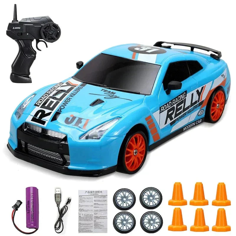 Fast RC Drift Car - Turbo Remote Control Racing Toy