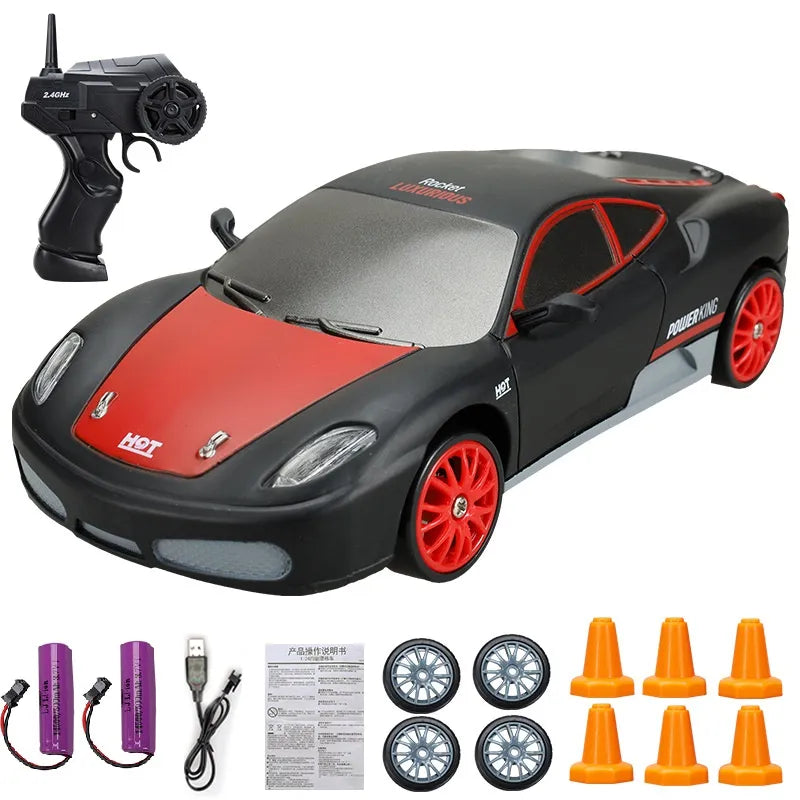 Fast RC Drift Car - Turbo Remote Control Racing Toy