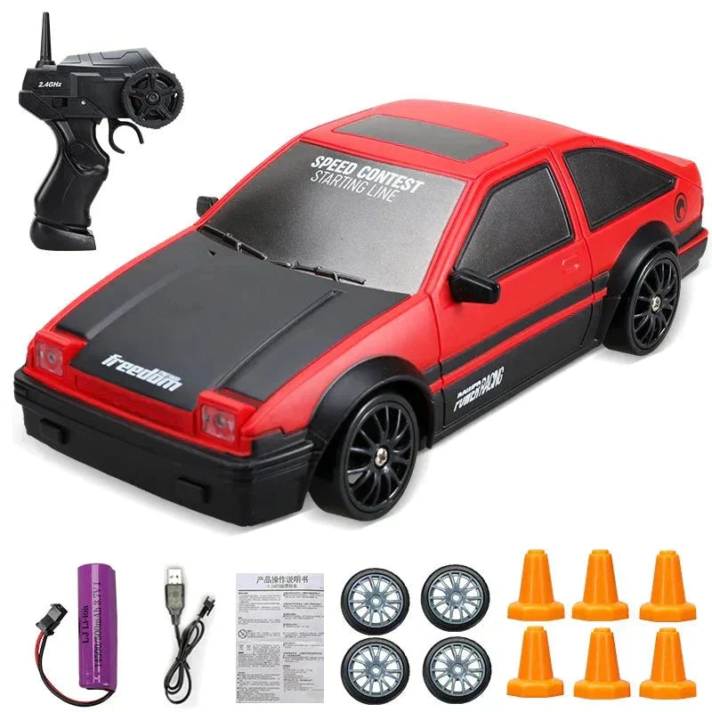 Fast RC Drift Car - Turbo Remote Control Racing Toy