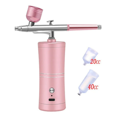Compact Portable Air Spray Paint Gun Kit