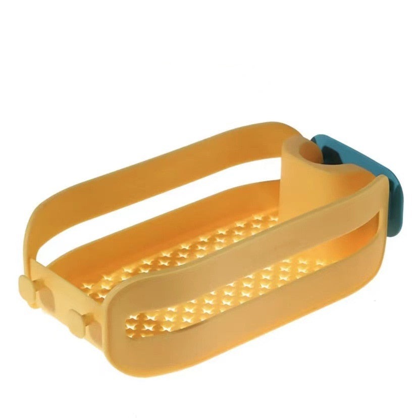 Space Saving Sink Caddy Sponge Holder Organizer