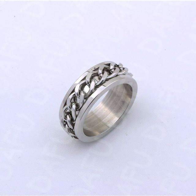Anxiety Relief Fidget Spinner Ring