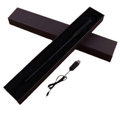 Glowing Fire Wand with Flame Effect