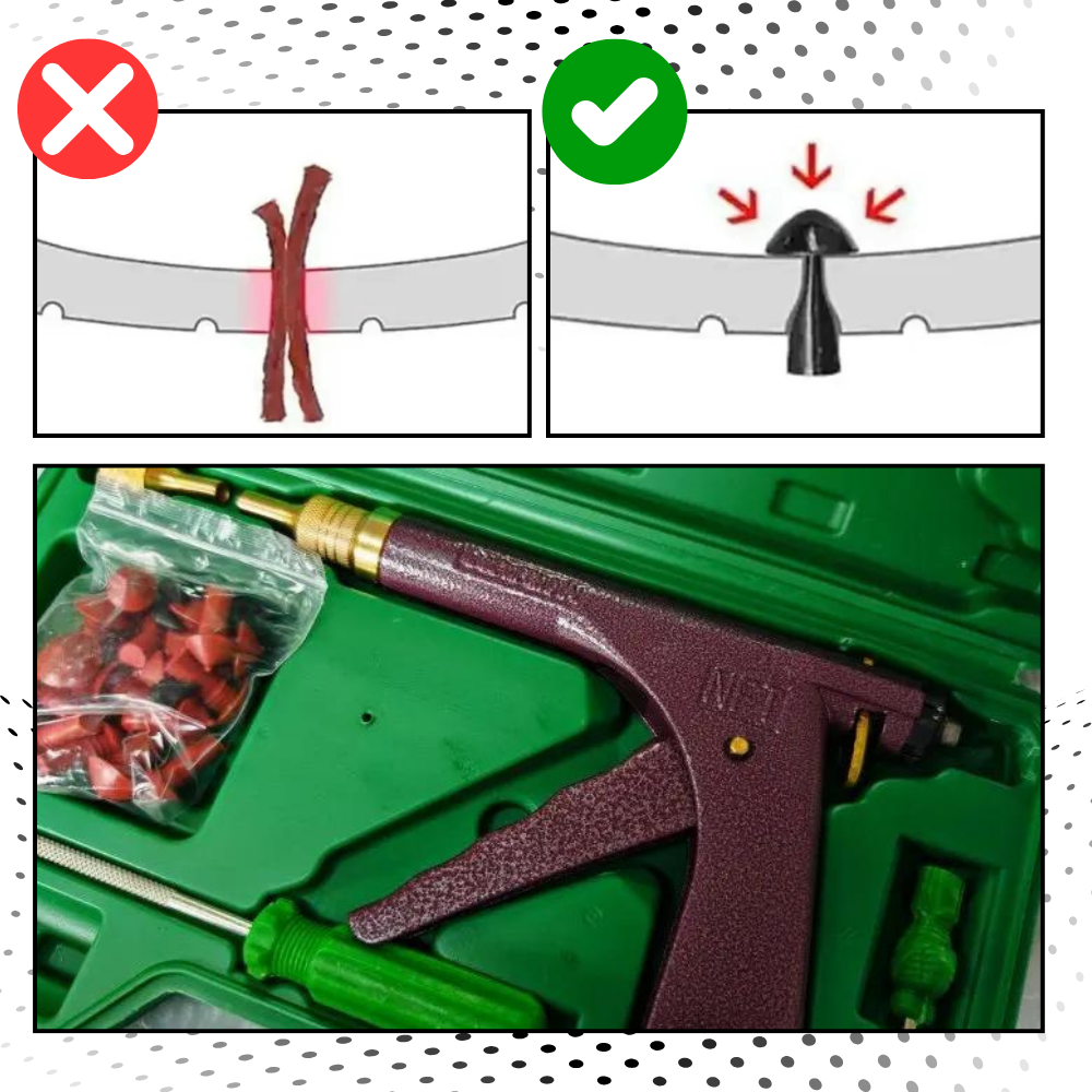 Easy Tire Fix Emergency Repair Kit