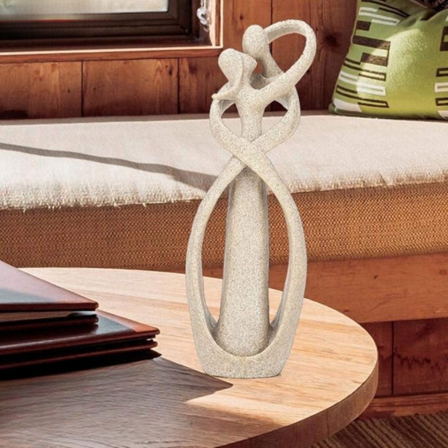 Lovely Modern Art Couple Figurine - Halri