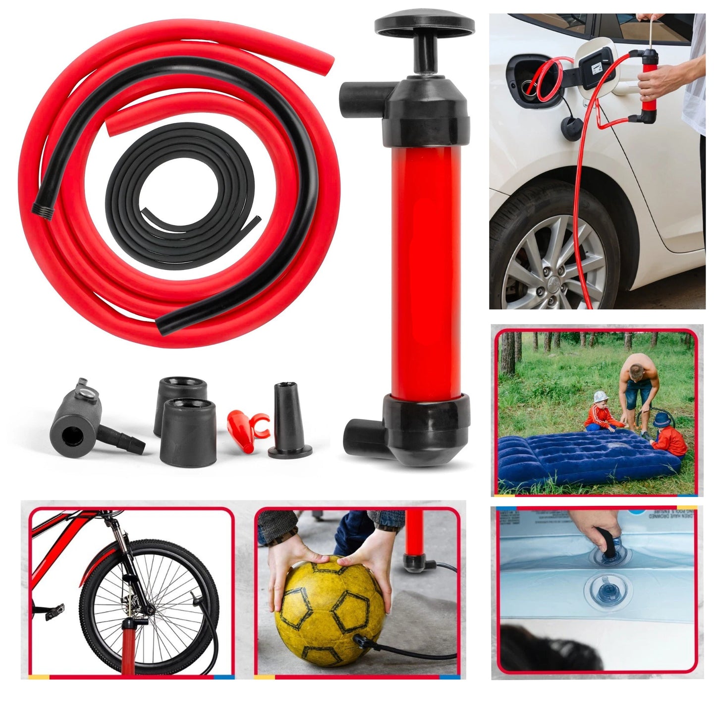 Portable Fuel Transfer Pump Kit - Halri