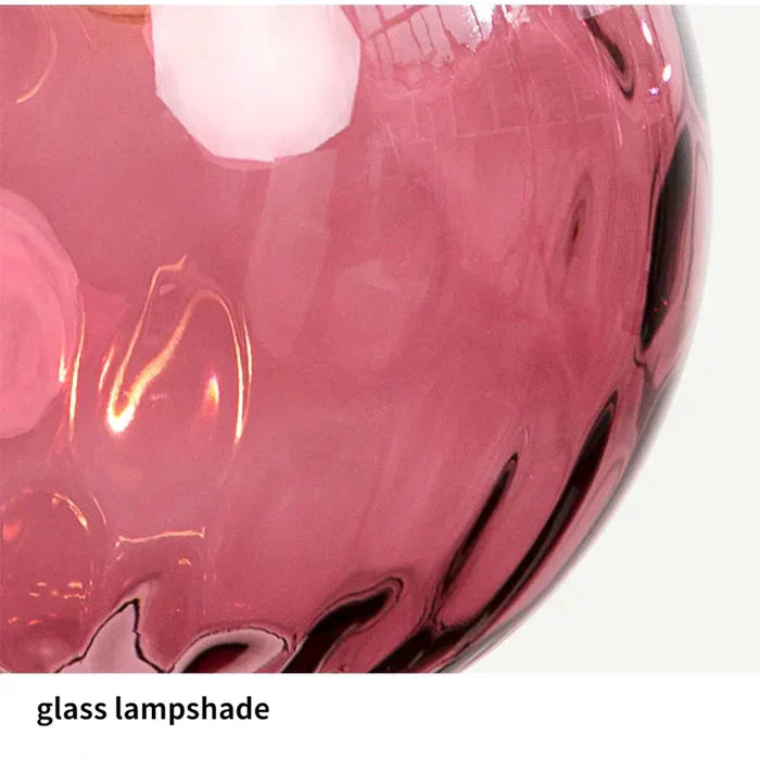 Round Glass Hanging Pendant Lamp