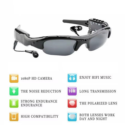 HD Video Camera Sunglasses