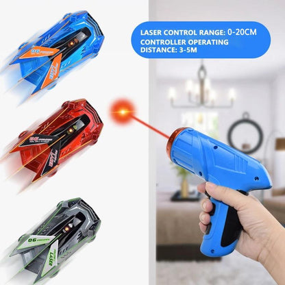 High Speed RC Wall Crawler Stunt Car with Laser Guide