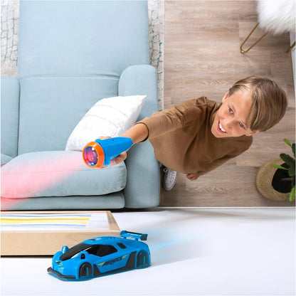 High Speed RC Wall Crawler Stunt Car with Laser Guide