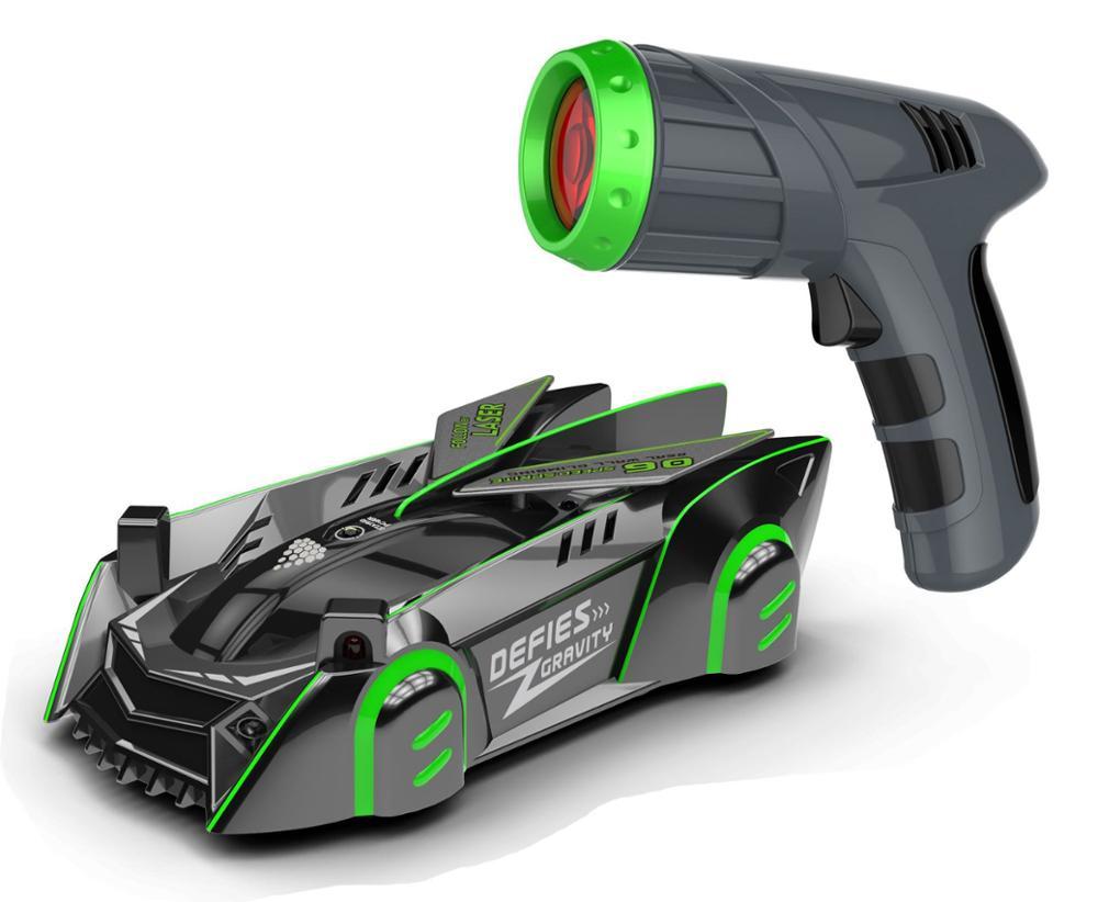 High Speed RC Wall Crawler Stunt Car with Laser Guide