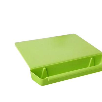 Compact Kitchen Chopping Board with Storage Tray