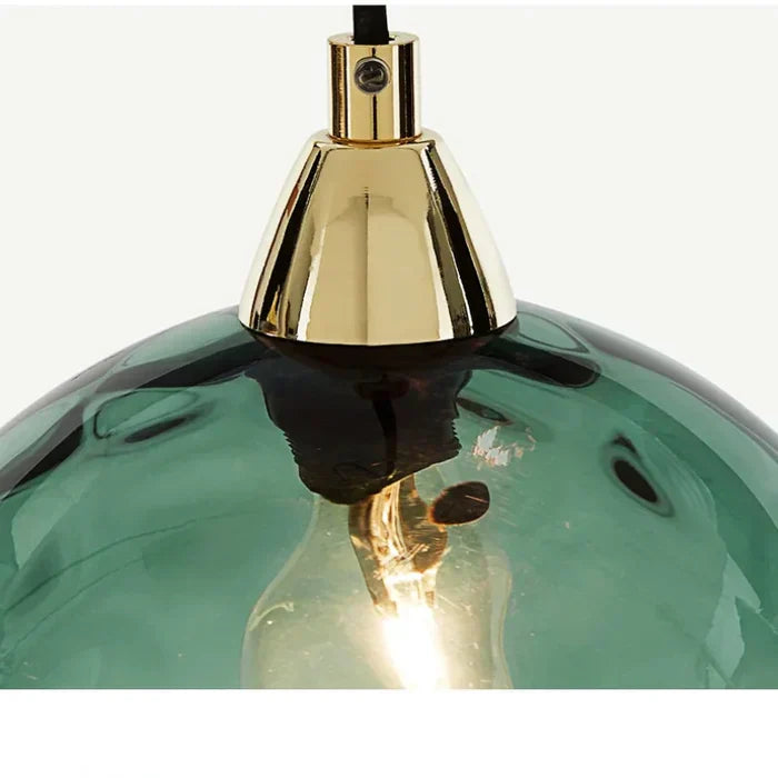 Round Glass Hanging Pendant Lamp