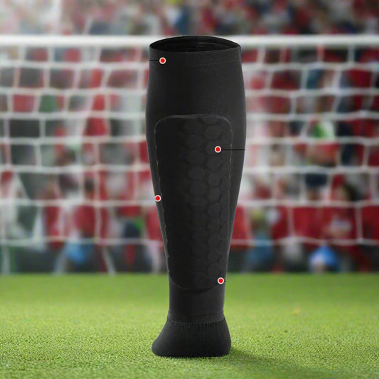 Pro Soccer Shin Guards Protective Sleeves - Halri