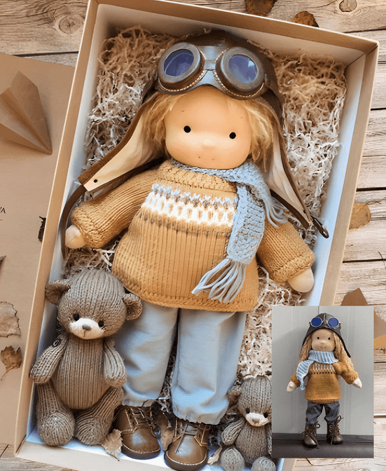 Soft Plush Handmade Winter Doll Toy - Halri