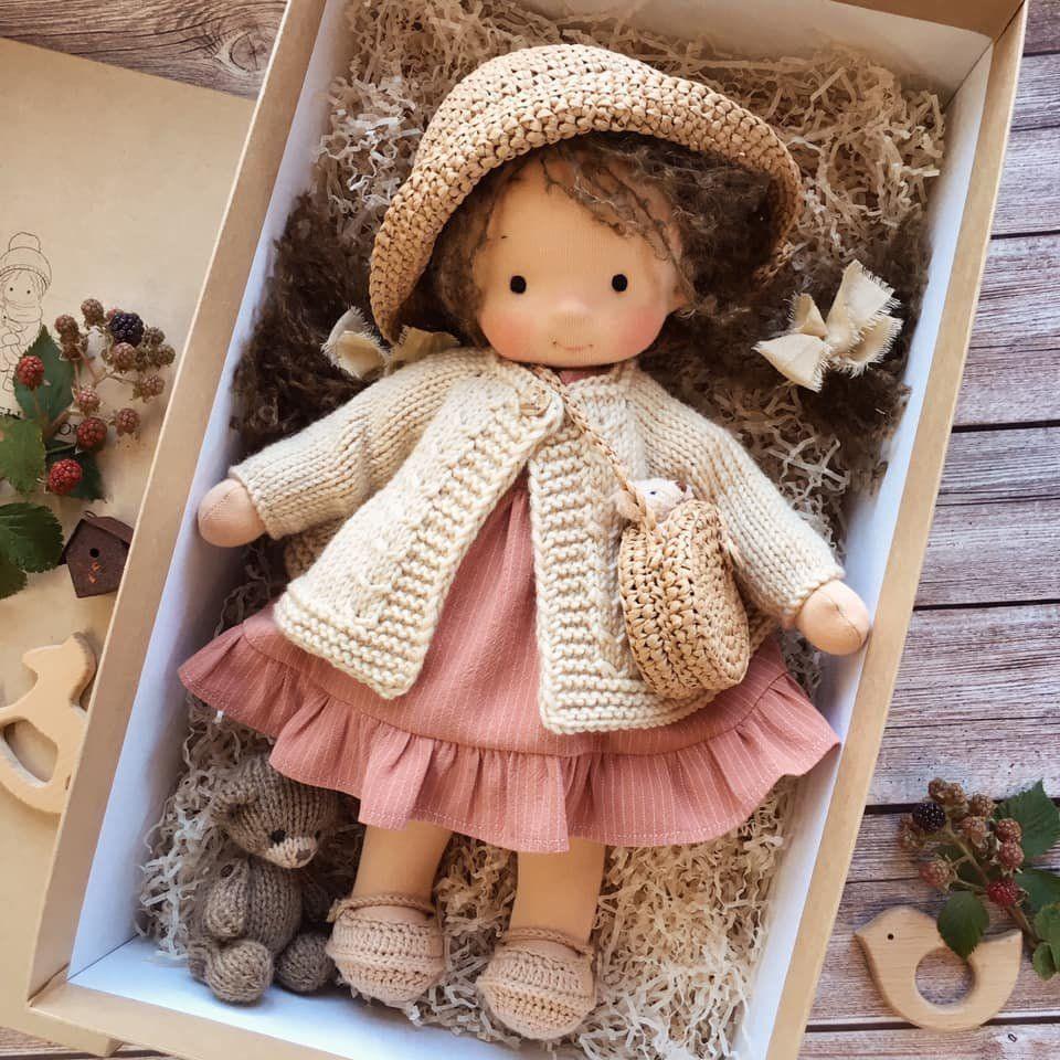 Soft Plush Handmade Winter Doll Toy