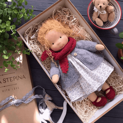 Soft Plush Handmade Winter Doll Toy