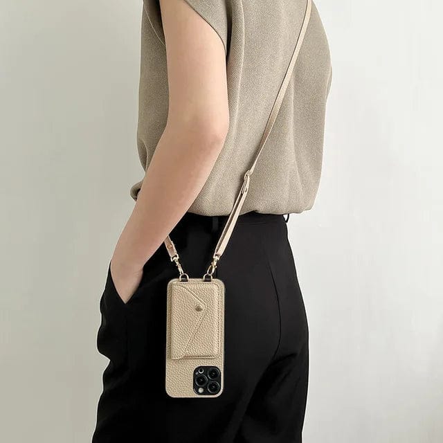 Stylish Leather Phone Purse Case