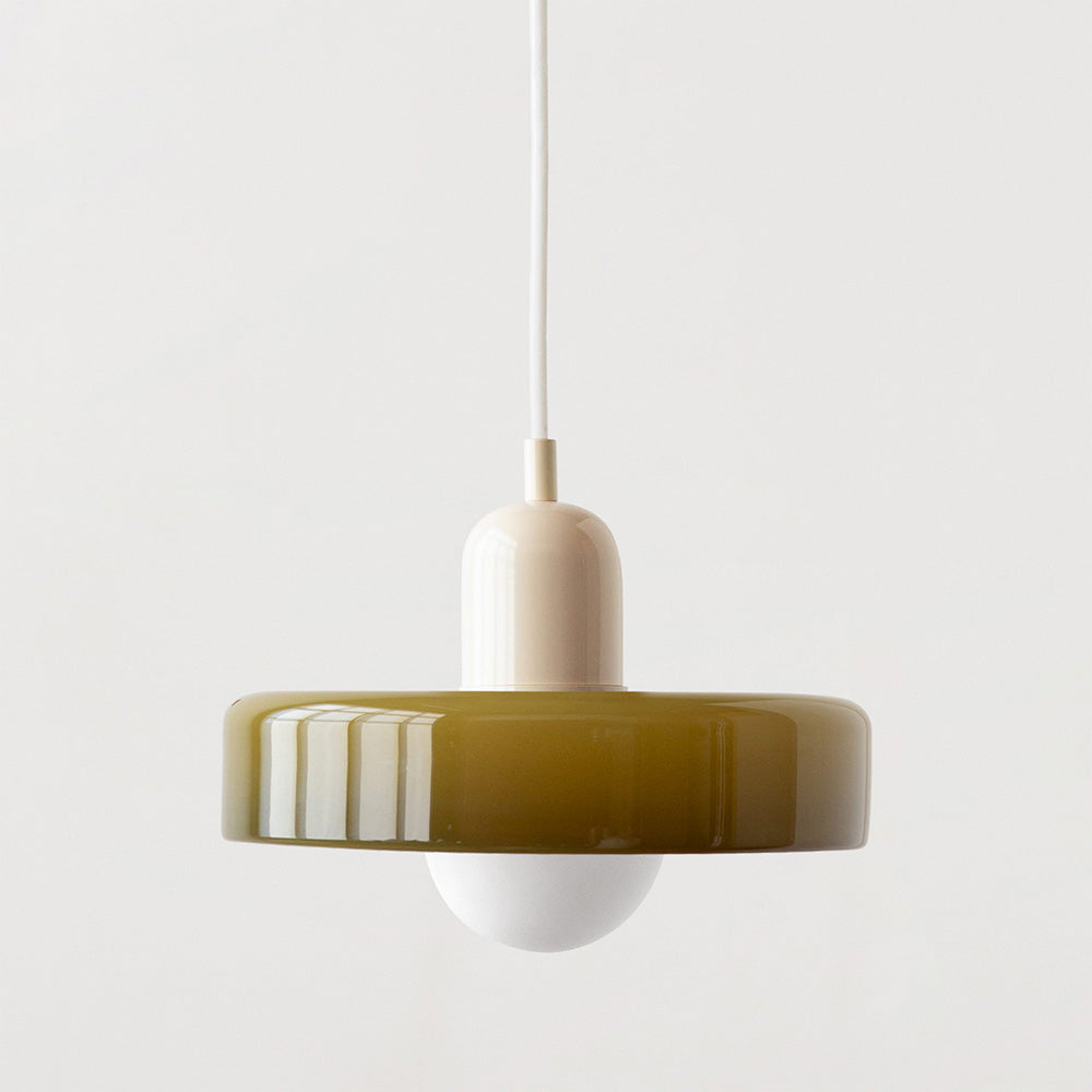 Colorful Glass Pendant Light Fixture