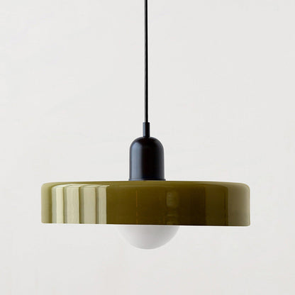 Colorful Glass Pendant Light Fixture