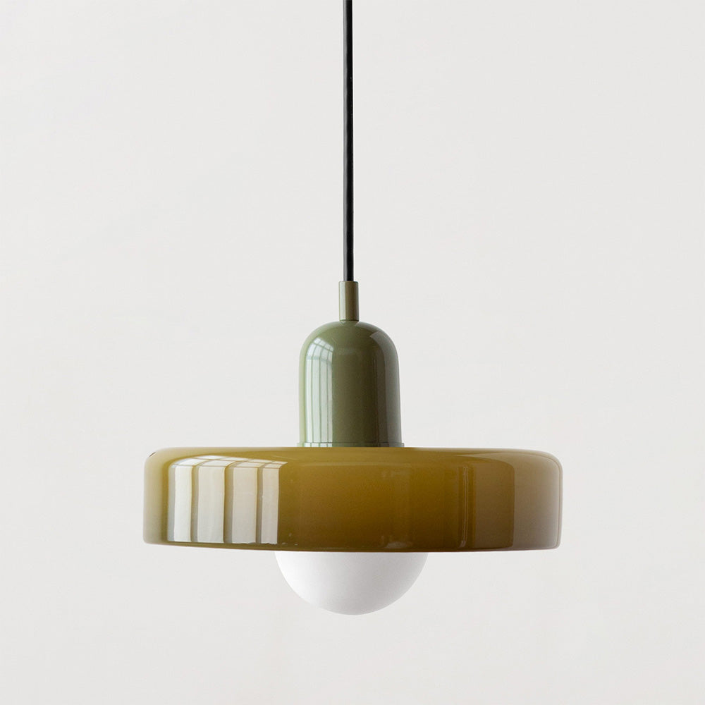 Colorful Glass Pendant Light Fixture