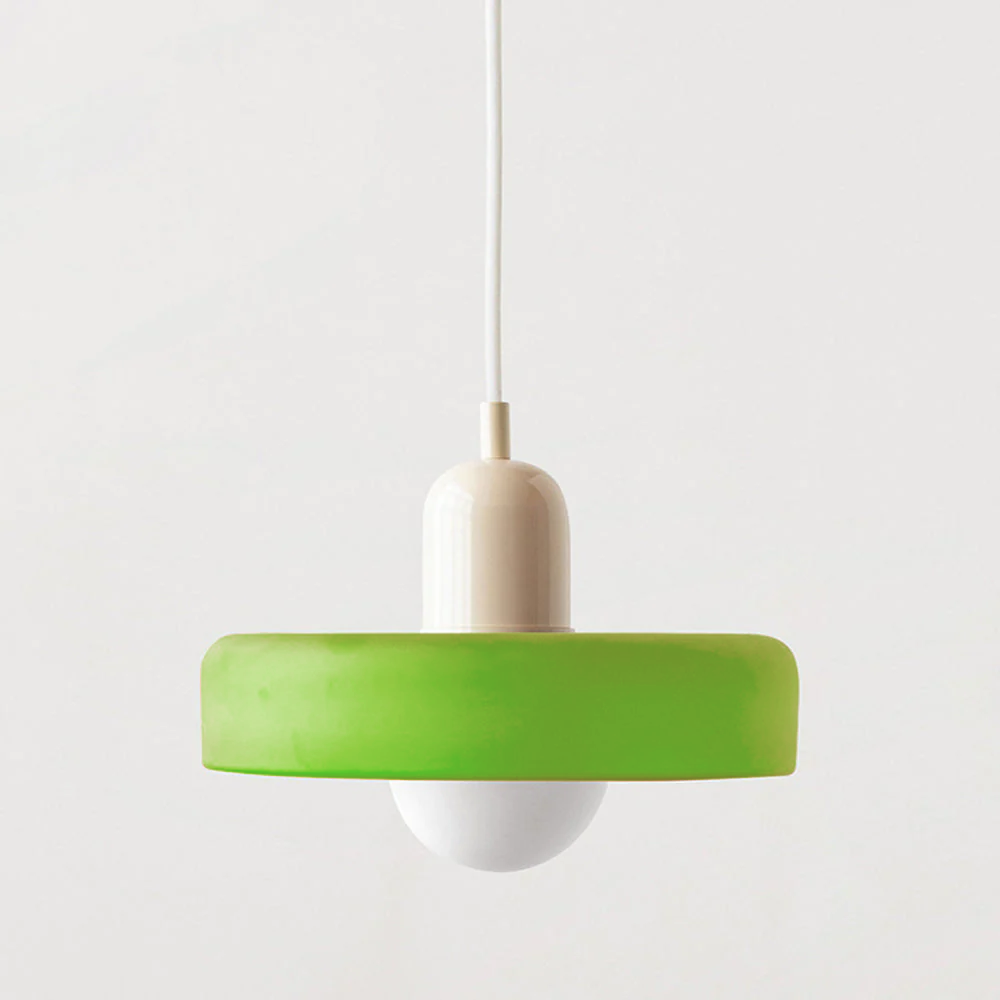 Colorful Glass Pendant Light Fixture
