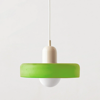 Colorful Glass Pendant Light Fixture