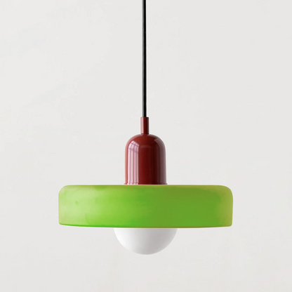 Colorful Glass Pendant Light Fixture