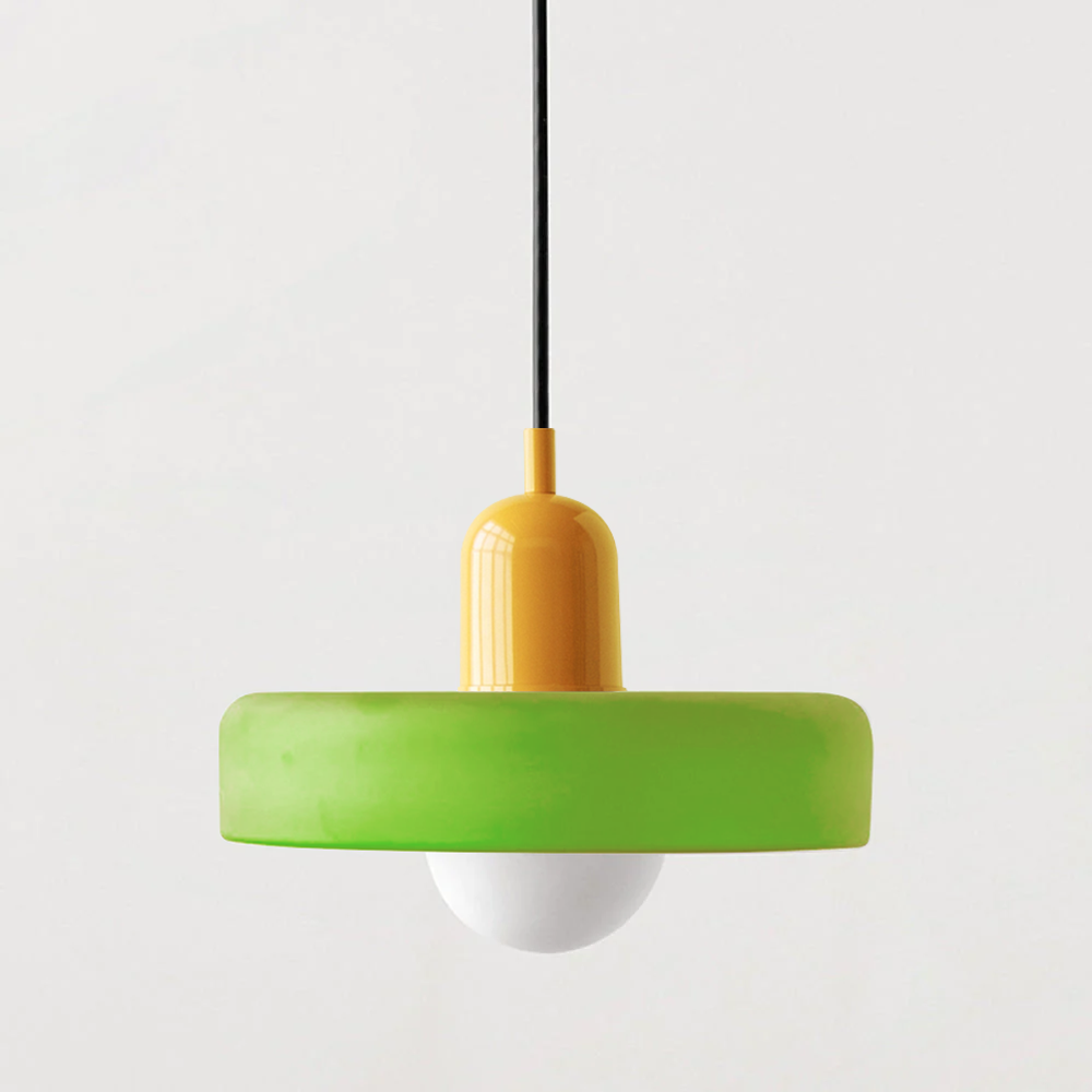 Colorful Glass Pendant Light Fixture