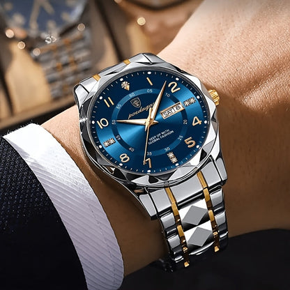 Rugged Waterproof Fitness Watch for Men