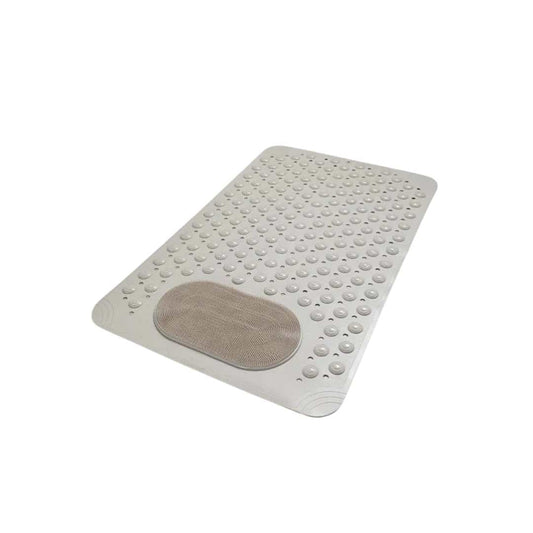 Anti-Slip Shower Mat with Built-in Foot Scrubber & Massager - Halri