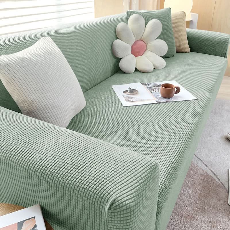 Elastic Sofa Slipcover for 3-Seater Couch