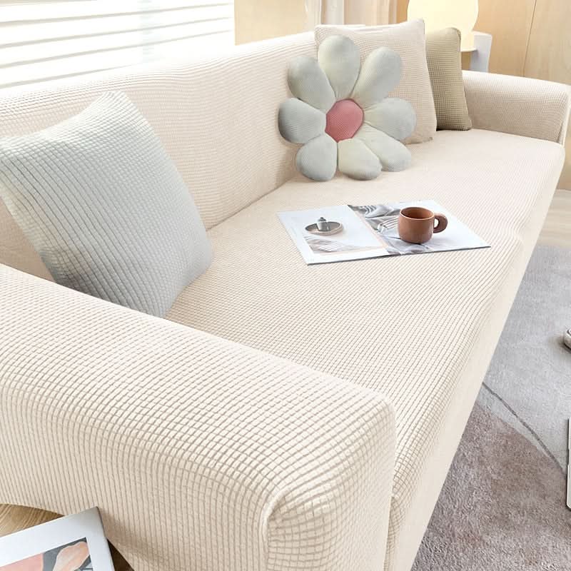 Elastic Sofa Slipcover for 3-Seater Couch