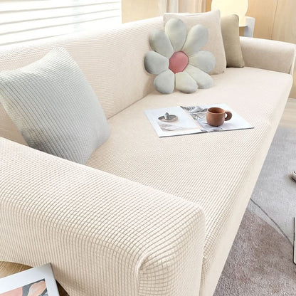 Elastic Sofa Slipcover for 3-Seater Couch