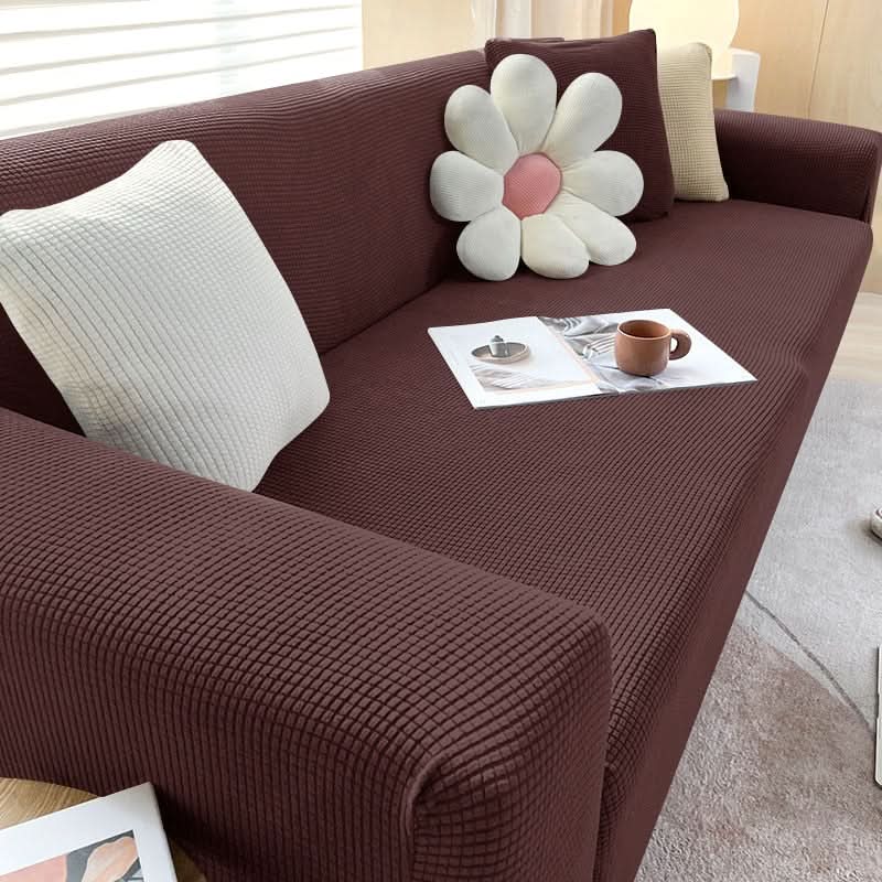 Elastic Sofa Slipcover for 3-Seater Couch