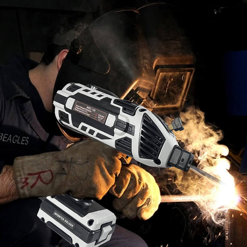 Portable Welding Set with 10 welding sticks for Home Repair - Halri
