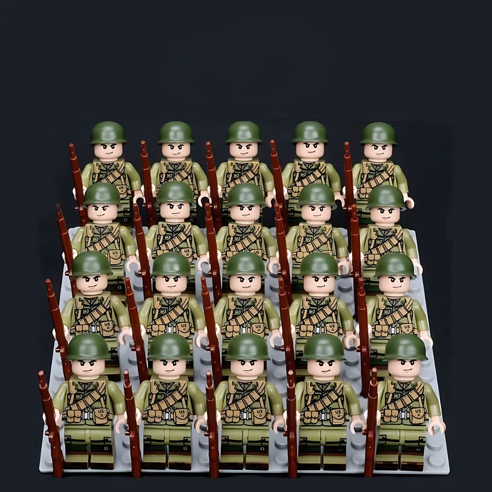 Action Army Figure Building Blocks Toy Kit