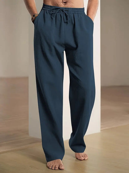 Relaxed Fit Summer Pants For Men