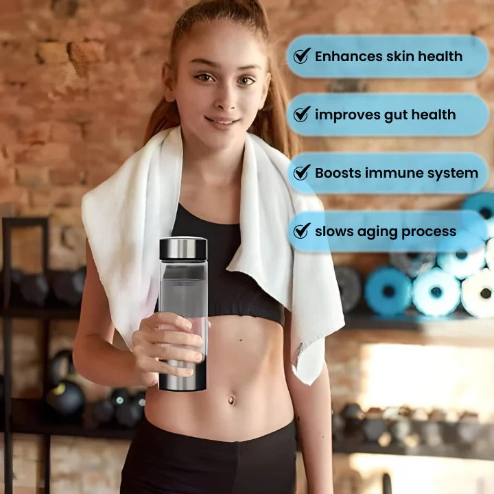 Alkaline Filtered Drinking Bottle
